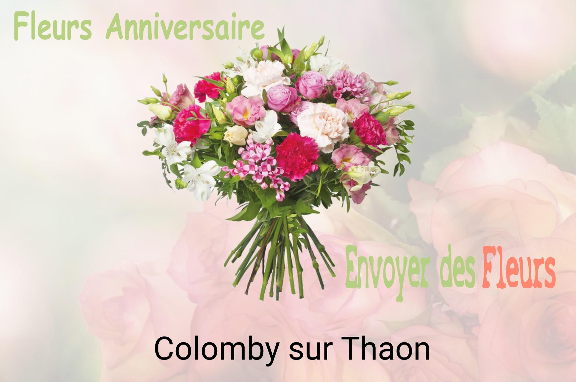 Bouquet de fleurs d’anniversaire livré à Colomby-sur-Thaon