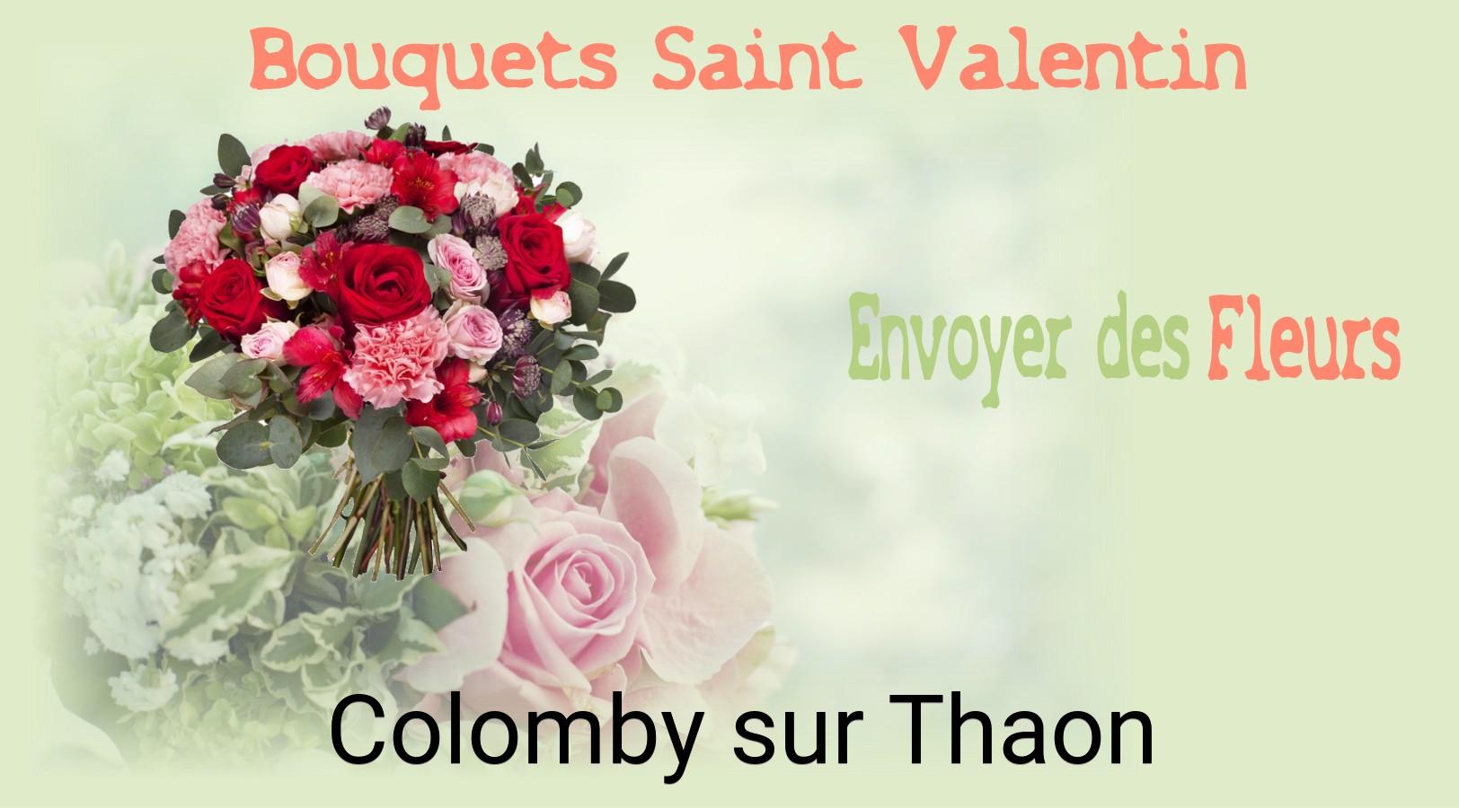 Roses de Saint-Valentin livrées à Colomby-sur-Thaon
